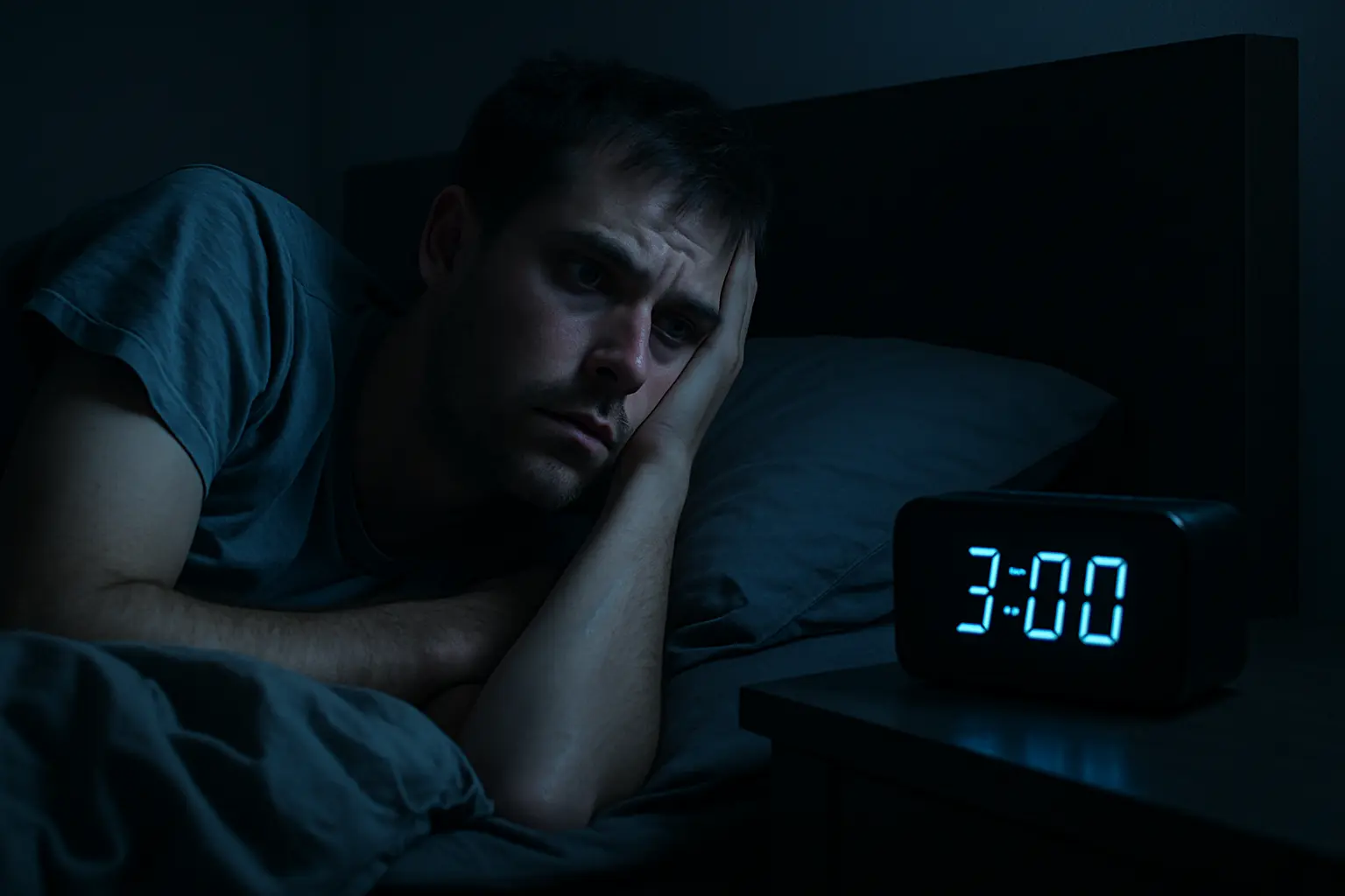 Midnight Wakeups and Insomnia - 3 AM habit illustration