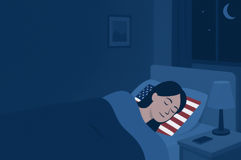 What's Driving Americans' Sleep Quality in 2025 — and Why It Matters - Sleep health article illustration
