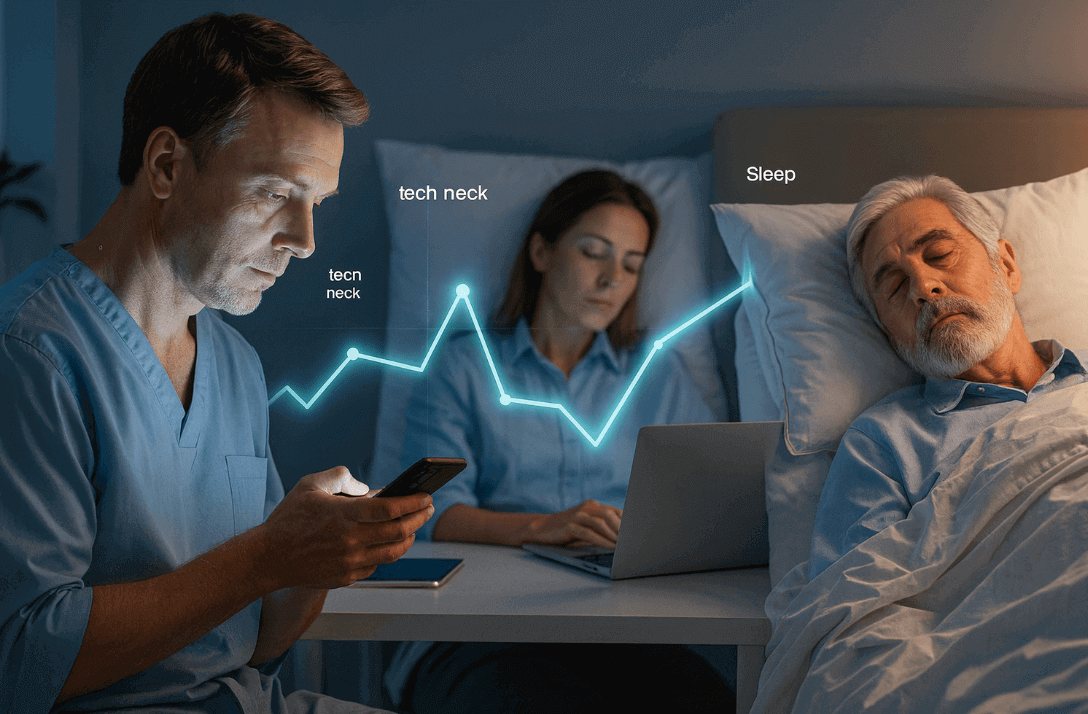 Epidemiology of Silence: Age Distribution and Lifestyle Determinants of Sleep Apnea in the USA - Sleep health article illustration