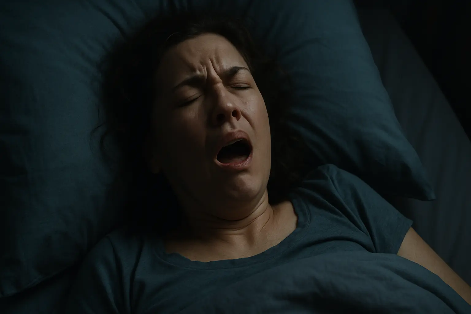 Sleep Apnea in Women - women's health illustration