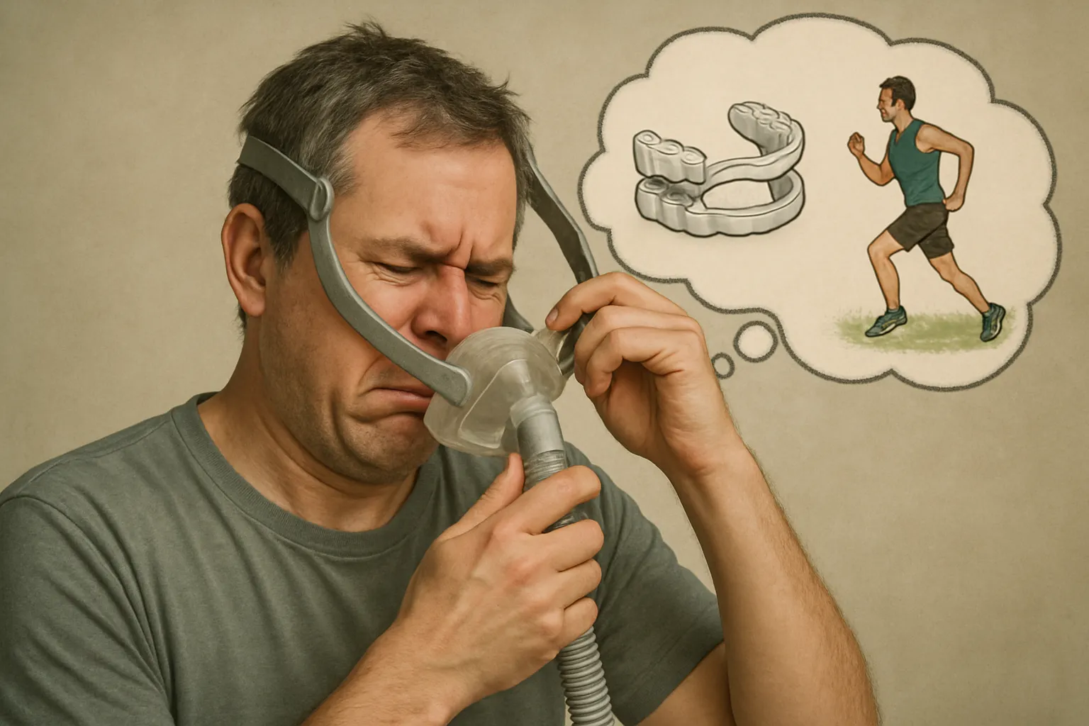 CPAP Alternatives: Exploring Treatment Options Beyond Continuous Positive Airway Pressure - sleep health article illustration