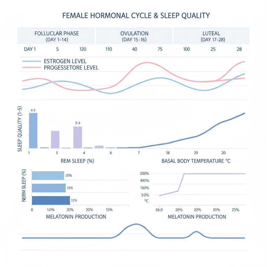 Female Hormonal Cycle & Sleep Quality