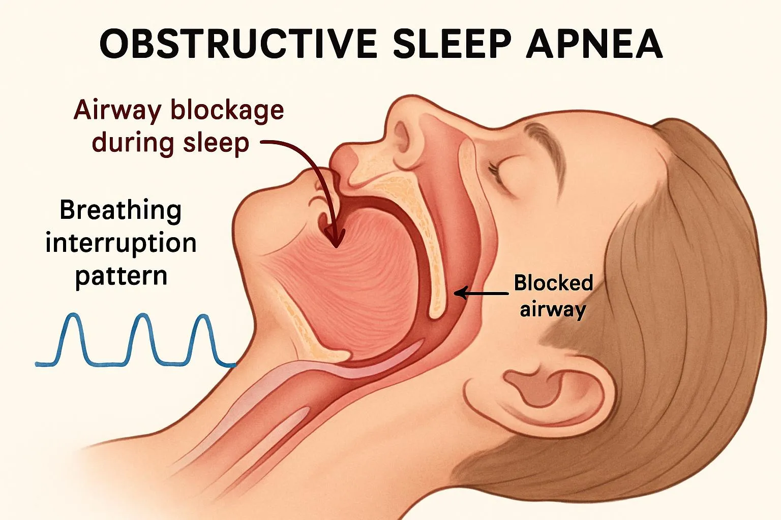 What is Sleep Apnea? Symptoms, Causes & Treatment Guide - sleep health article illustration