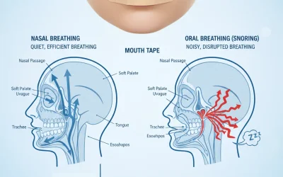 Revolutionary Mouth Tape: The 2025 Game-Changer for Natural Snoring Solutions - sleep health article illustration