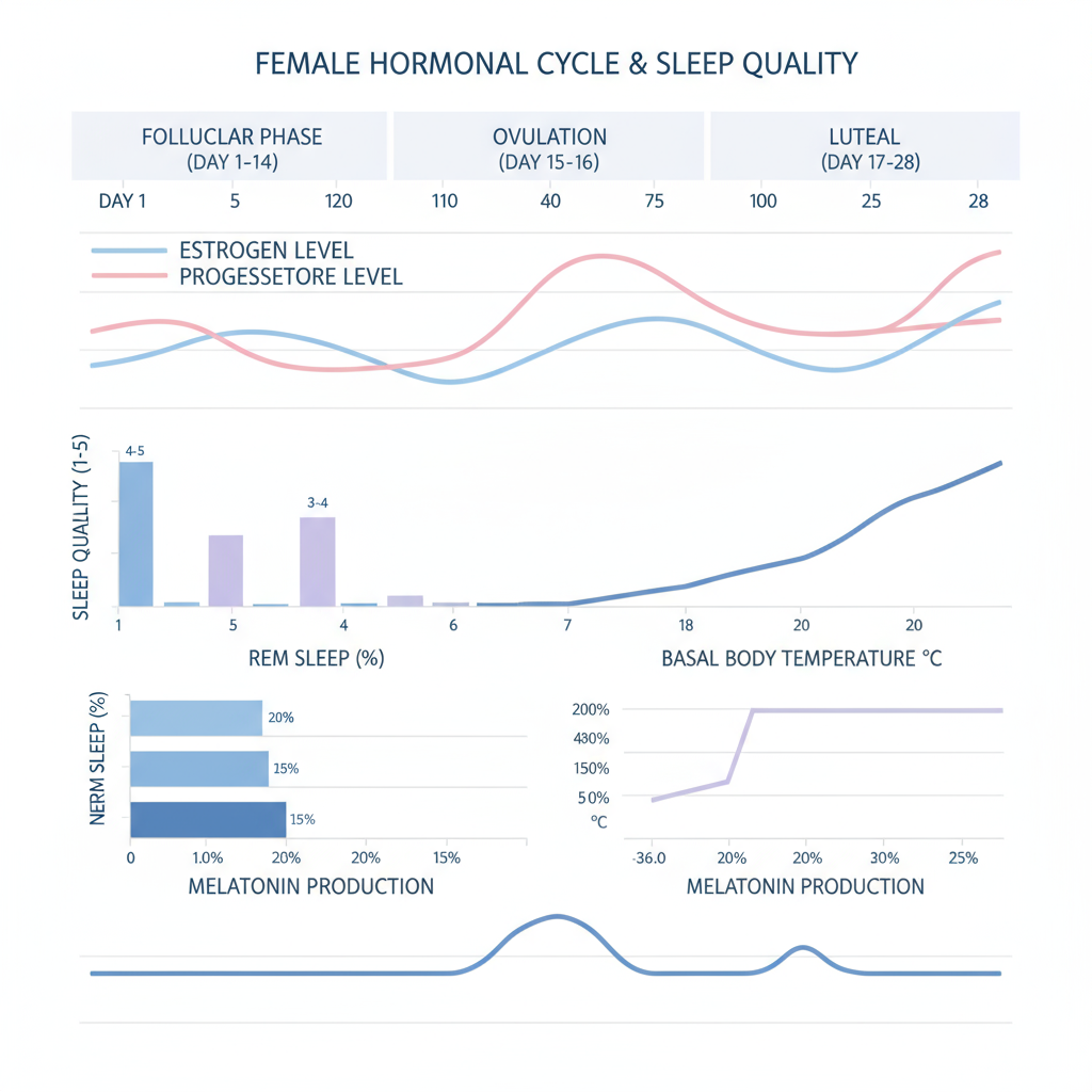 Women's Sleep Health: How Hormonal Cycles Impact Sleep Quality Throughout Life