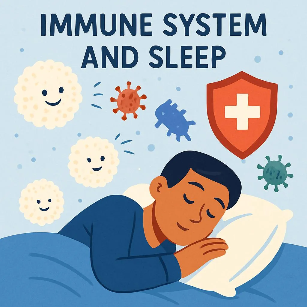 Sleep and Immune System: How Sleep Helps Fight Disease - sleep science visualization