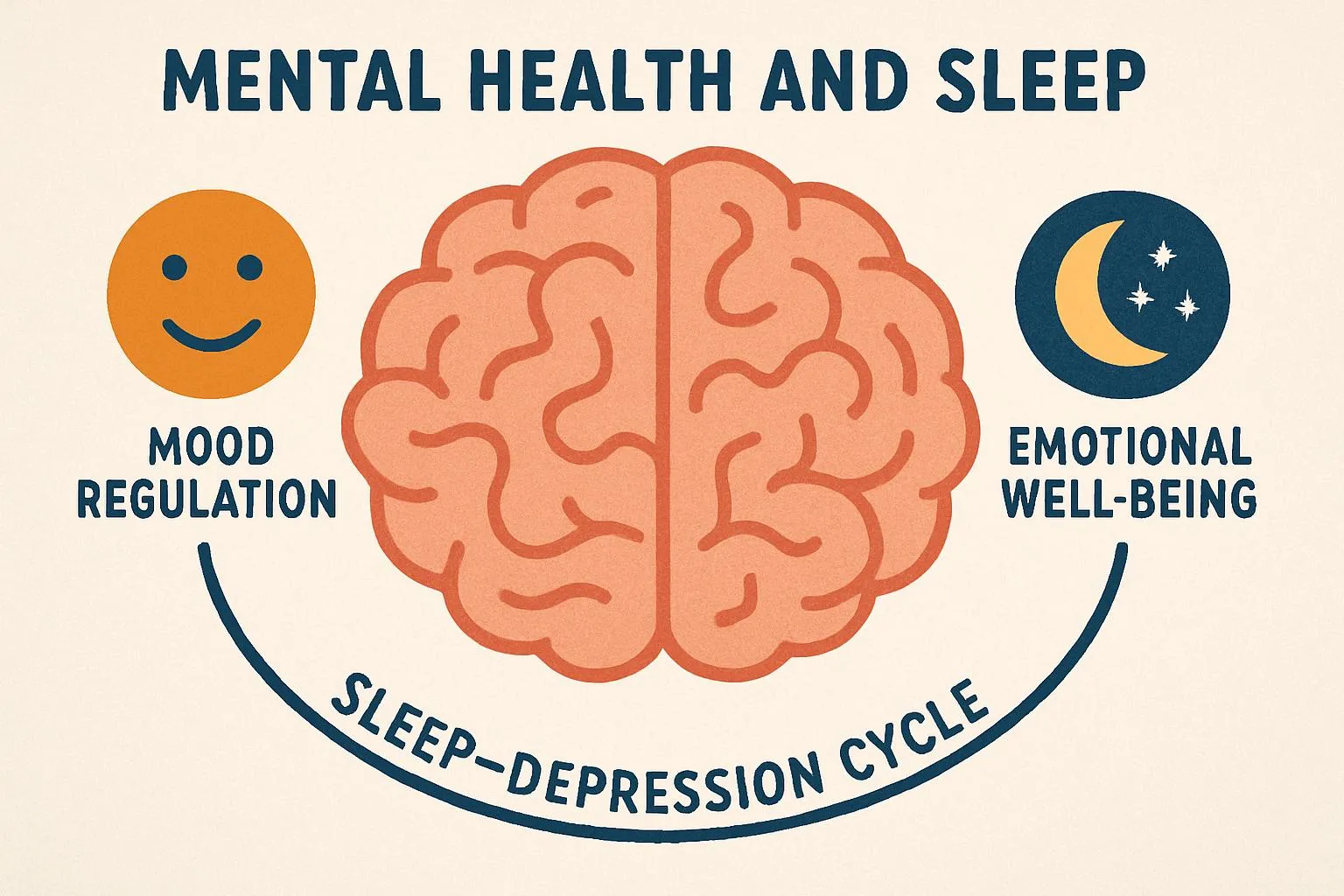 Sleep and Mental Health: How Good Sleep Improves Your Mood - sleep science visualization