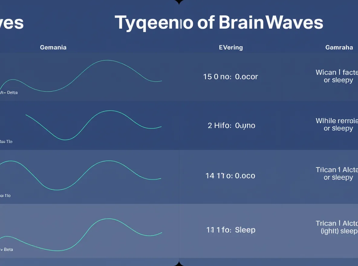 Sleep brainwaves types