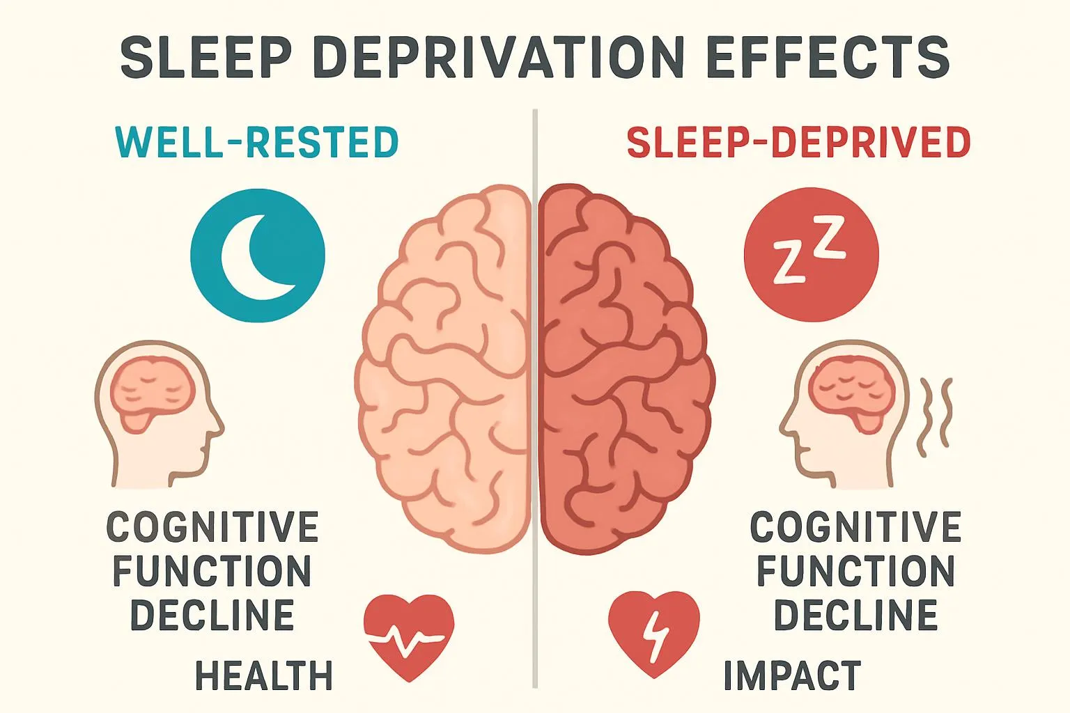 Sleep Deprivation Effects illustration