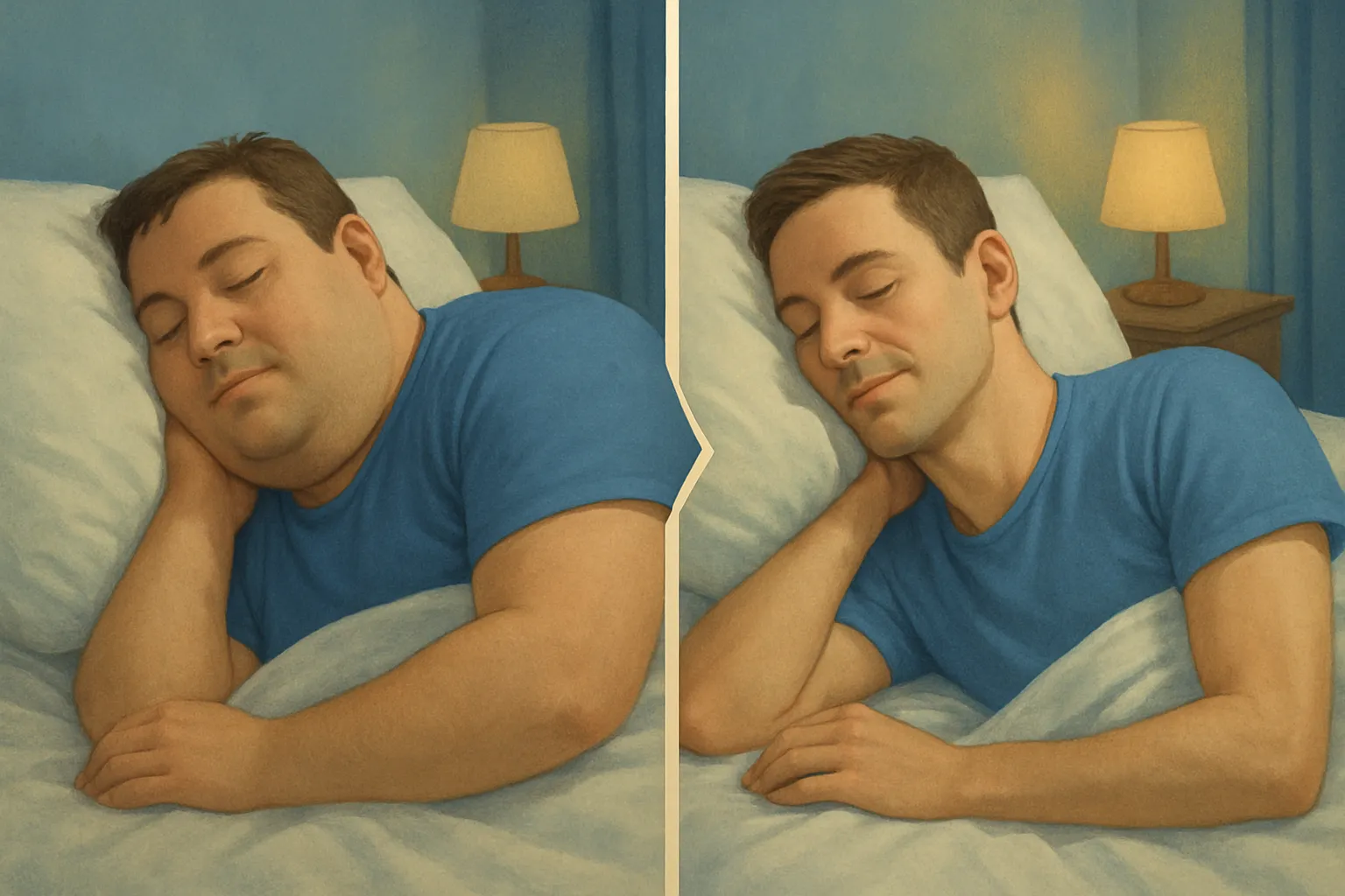Weight loss improves sleep apnea