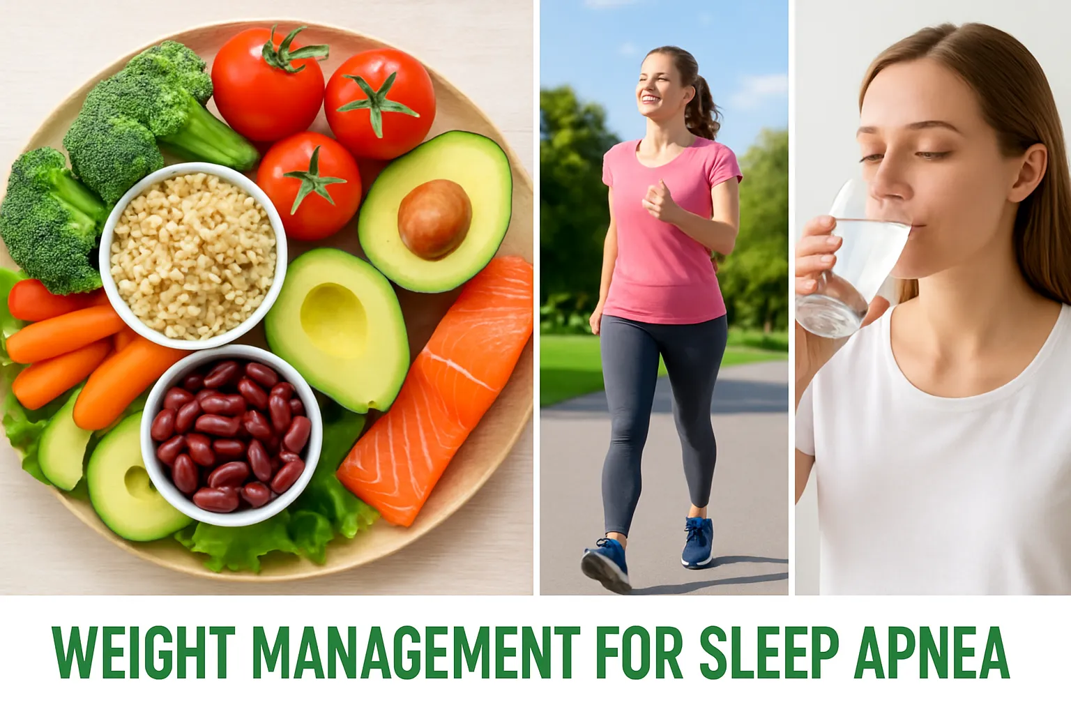 Weight management strategies for OSA