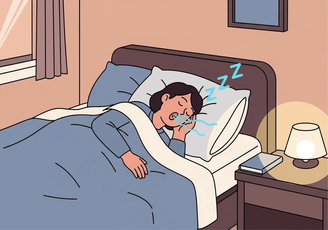 Why Do I Snore? Causes and How to Know If It's Sleep Apnea! - sleep health article illustration